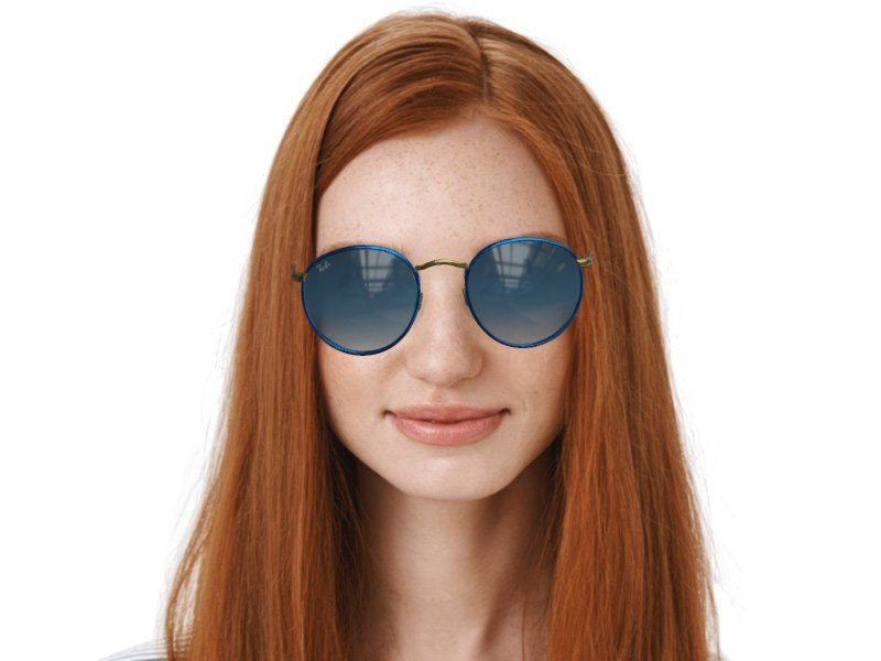 Ray-Ban Round Full Color RB3447JM 91963F | Alensa UAE