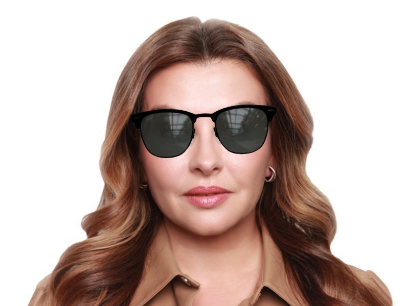 Ray-Ban Clubmaster Metal RB3716 186/58 | Alensa UAE