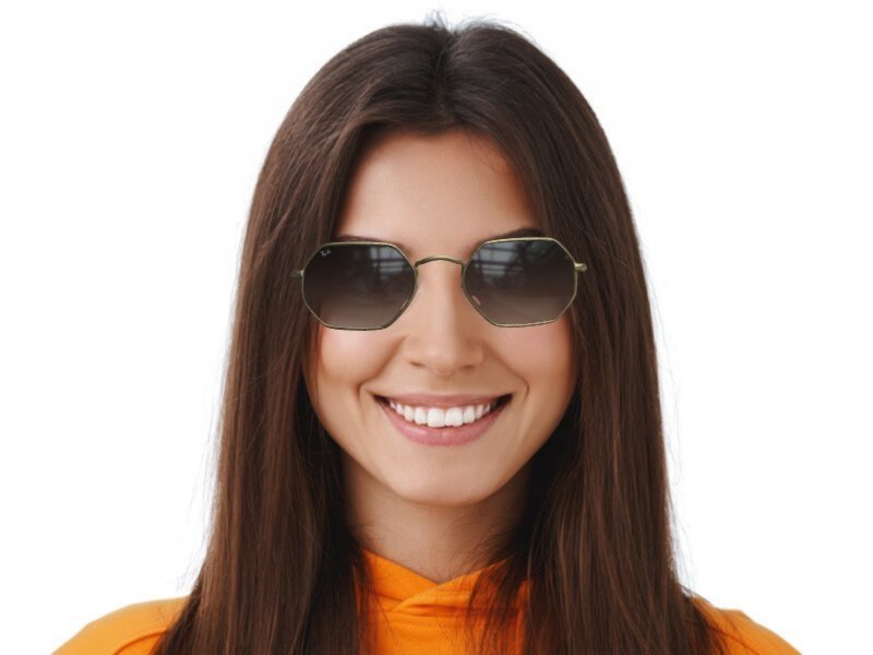 Ray ban sale octagonal indossati