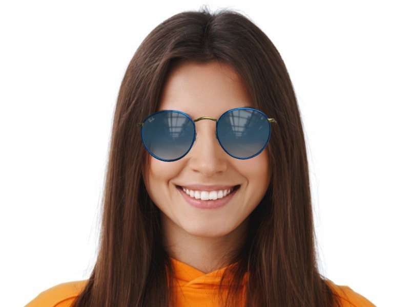 Ray-Ban Round Full Color RB3447JM 91963F | Alensa UAE